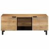 vidaXL Tavolino da Salotto Marrone 100x54x40cm Legno Massello di Mango