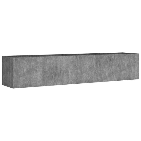 vidaXL Fioriera Rialzata da Giardino 200x40x40 cm in Acciaio Corten