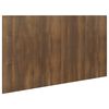 vidaXL Testiera Letto Rovere Marrone 160x1,5x80cm in Legno Multistrato