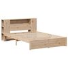 vidaXL Letto Libreria senza Materasso 120x200cm Legno Massello di Pino