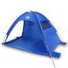 vidaXL Tenda da Spiaggia Azzurra Impermeabile