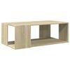 vidaXL Tavolino Salotto Rovere Sonoma 89,5x48x30 cm Legno Multistrato