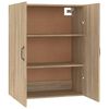 vidaXL Mobile Pensile Rovere Sonoma 69,5x34x90 cm in Legno Multistrato