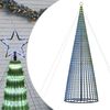 vidaXL Albero di Natale a LED 1544 LED Blu 500 cm