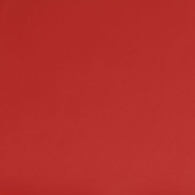vidaXL Poggiapiedi Rosso Vino 60x60x36 cm in Similpelle