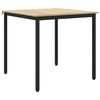 vidaXL Tavoli da pranzo 80 x 80 x 75 cm Legno ingegnerizzato Quadrato