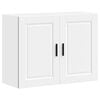 vidaXL Pensile da Cucina Porto Bianco in Legno Multistrato