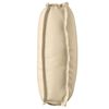 vidaXL Cuscino Beige 120 x 50 x 12 cm Tessuto Oxford