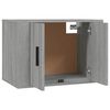vidaXL Mobile Porta TV a Parete Grigio Sonoma 57x34,5x40 cm