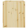 vidaXL Comodino 40x30,5x35,5 cm in Legno Massello di Abete