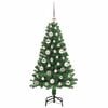 vidaXL Albero di Natale artificiale con 150 LED Verde 120 cm