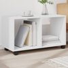 vidaXL Mobiletto con Ruote Bianco 72x33x42,5 cm in Truciolato