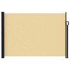 vidaXL Tenda laterale retrattile Sabbia 500 x 140 cm Poliestere
