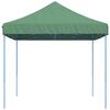 vidaXL Tenda da Festa Pieghevole Pop-Up Verde 410x279x315 cm