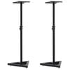 vidaXL Supporti per Casse Spia da Studio 2 pz Nero in Acciaio