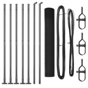 vidaXL Palo della recinzione Grigio