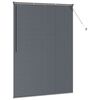 vidaXL Tendaggi a veneziana Grigio scuro 175 x 125 cm Alluminio