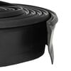 vidaXL Sigillo Porta Garage Nero 52 x 2 mm 5,5 m PVC