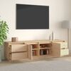 vidaXL Mobile Porta TV 176x37x47,5 cm in Legno Massello di Pino