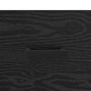 vidaXL Armadio da Notte Rovere nero 35 x 35 x 20 cm Legno multistrato