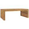 vidaXL Tavolino da Salotto 110x60x38 cm in Legno Massello di Teak