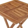 vidaXL Set da Pranzo per Giardino 3 pz in Legno Massello di Teak