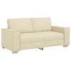 vidaXL Divano a due posti Crema 180 cm Pelle Sintetica