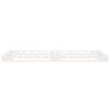 vidaXL Letto a Pallet Bianco 75x190 cm Small Single Legno di Pino