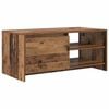 vidaXL Tavolino da salotto Legno antico 102 x 50 x 45 cm
