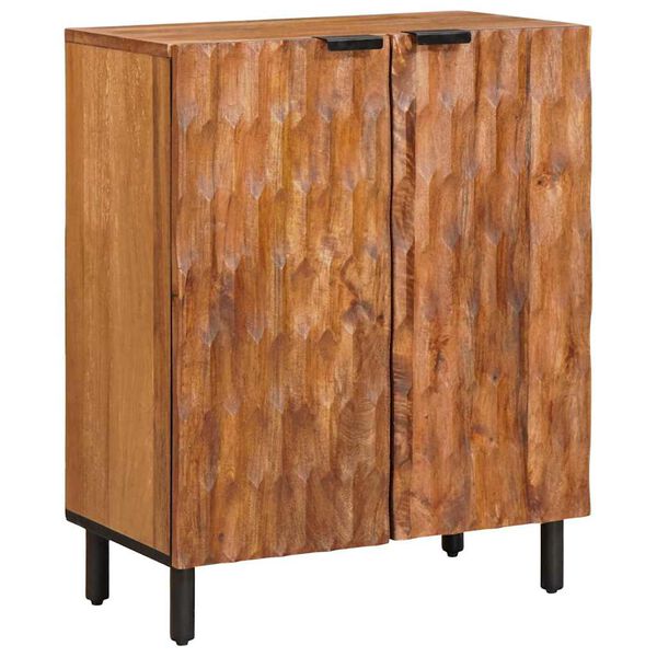 vidaXL Credenza Finitura Marrone Acacia 60 x 33 x 75 cm