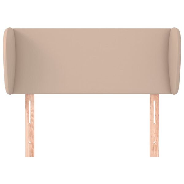 vidaXL Testiera ad Orecchio Cappuccino 93x23x78/88 cm in Similpelle