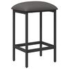 vidaXL Sgabello da bar Grigio Chiaro 40 x 32 x 64 cm