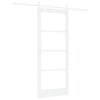 vidaXL Porta scorrevole ORKDAL Bianco 83 x 202 cm