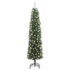 vidaXL Albero di Natale artificiale con luci a LED Verde 180 cm