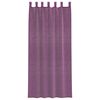 vidaXL Tende in Voile con Passanti 2 pz Viola 140x225 cm