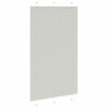 vidaXL Tenda Plissettata Grigio Chiaro 115x200 cm Larghezza Tessuto