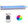 vidaXL Sfioratore a Cascata con LED RGB Acciaio Inox 60 cm