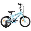 vidaXL Bici per Bambini 14 Pollici Nera e Blu