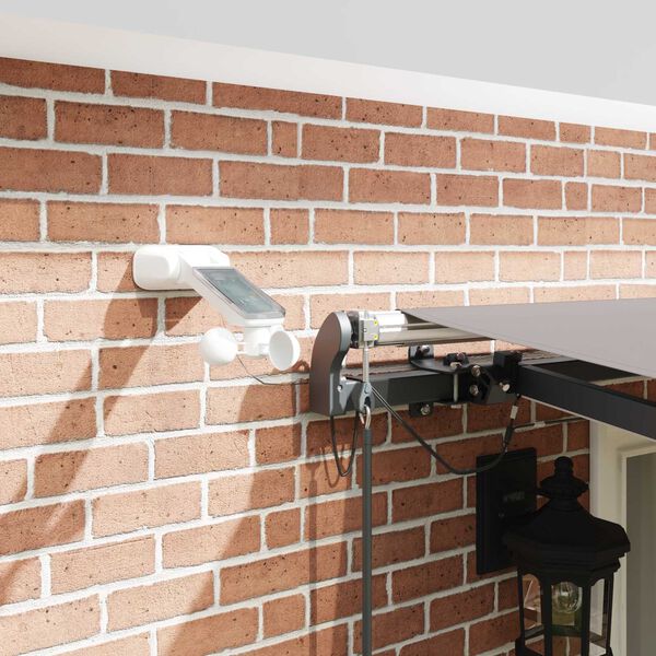 vidaXL Tessuto per Tenda con Grigio chiaro 500 &times; 300 cm Poliestere