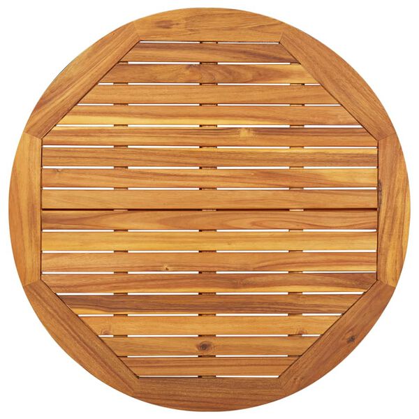vidaXL Tavolo Da Giardino 85x85x75 cm in Legno Massello di Acacia