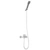 vidaXL Set di doccia con soffione Cromato G 1/2 pollici