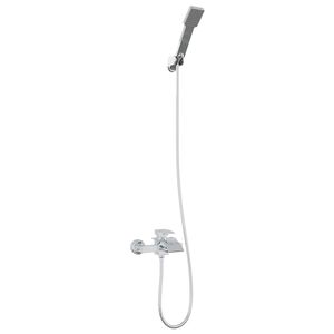 vidaXL Set di doccia con soffione Cromato G 1/2 pollici
