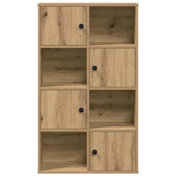vidaXL Libreria Rovere Artigianale 60x24x101,5 cm in Legno Multistrato