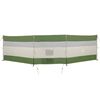 vidaXL Frangivento da Campeggio Verde 508x130 cm Impermeabile