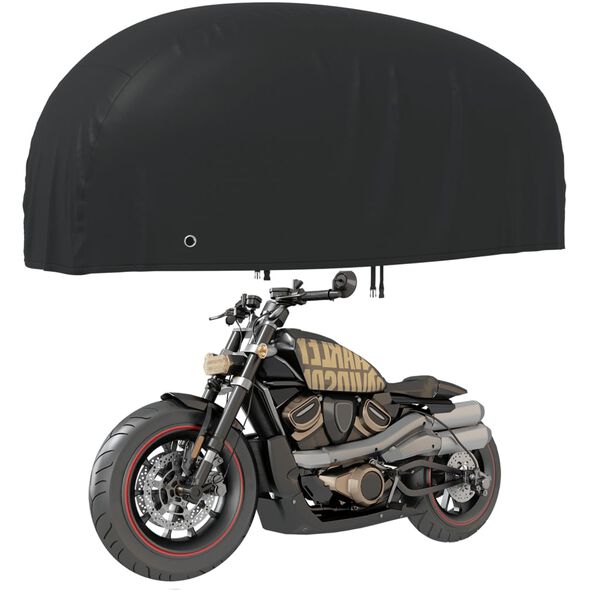 vidaXL Coperture per Moto 2pz 230x95x125 cm 210D in Tessuto Oxford