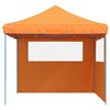 vidaXL Tenda Party Arancione 292 x 292 x 315 cm Tessuto Oxford