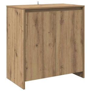 vidaXL Credenza Rovere Artigianale 70x41x75 cm in Truciolato