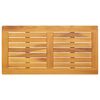 vidaXL Piano del tavolo Olio Naturale 90 x 45 x 2 cm
