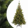 vidaXL Albero di Natale Artificiale con Rami Pieghevoli 120 cm 150 LED