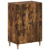 vidaXL Mobile per scarpe ALKMAAR 59,5 x 39,5 x 90 cm Rovere Fumo